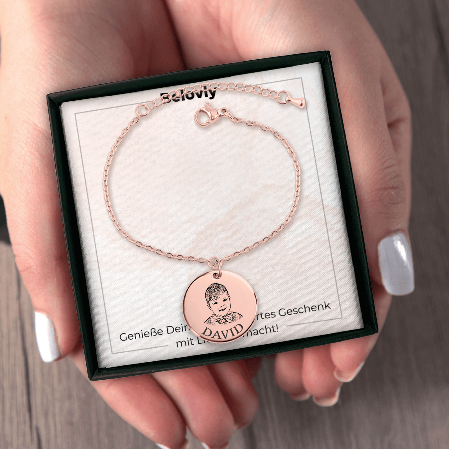 BabyBrace™ - Babybild Armband - Belovly