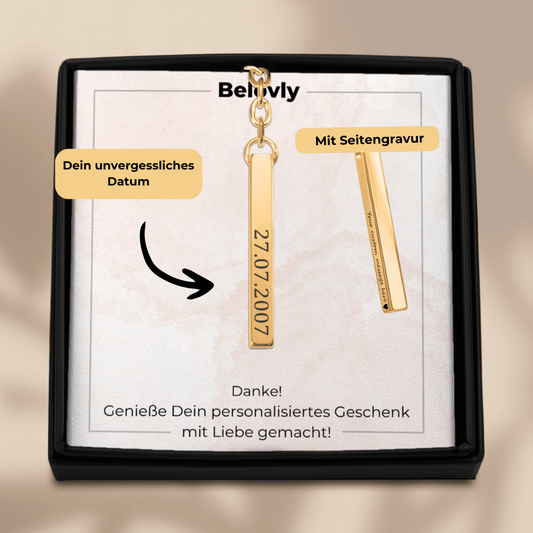 Datums Schlüsselanhänger - Belovly