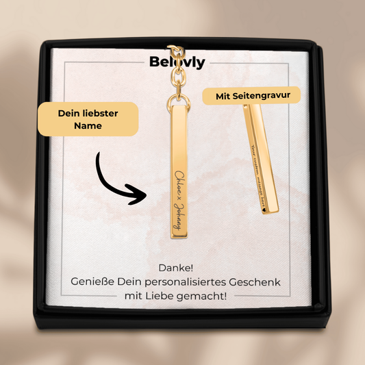Namens Schlüsselanhänger - Belovly