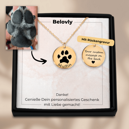 PawKet™ - Pfoten Halskette - Belovly