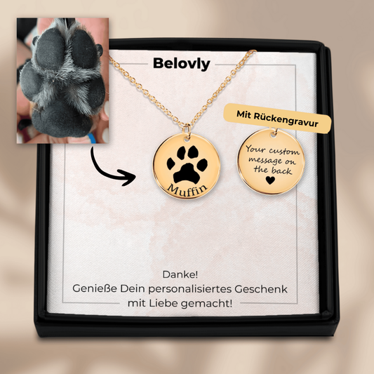 PawKet™ - Pfoten Halskette - Belovly