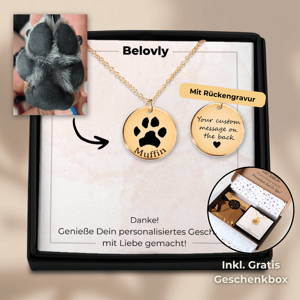 PawKet™ - Pfoten Halskette
