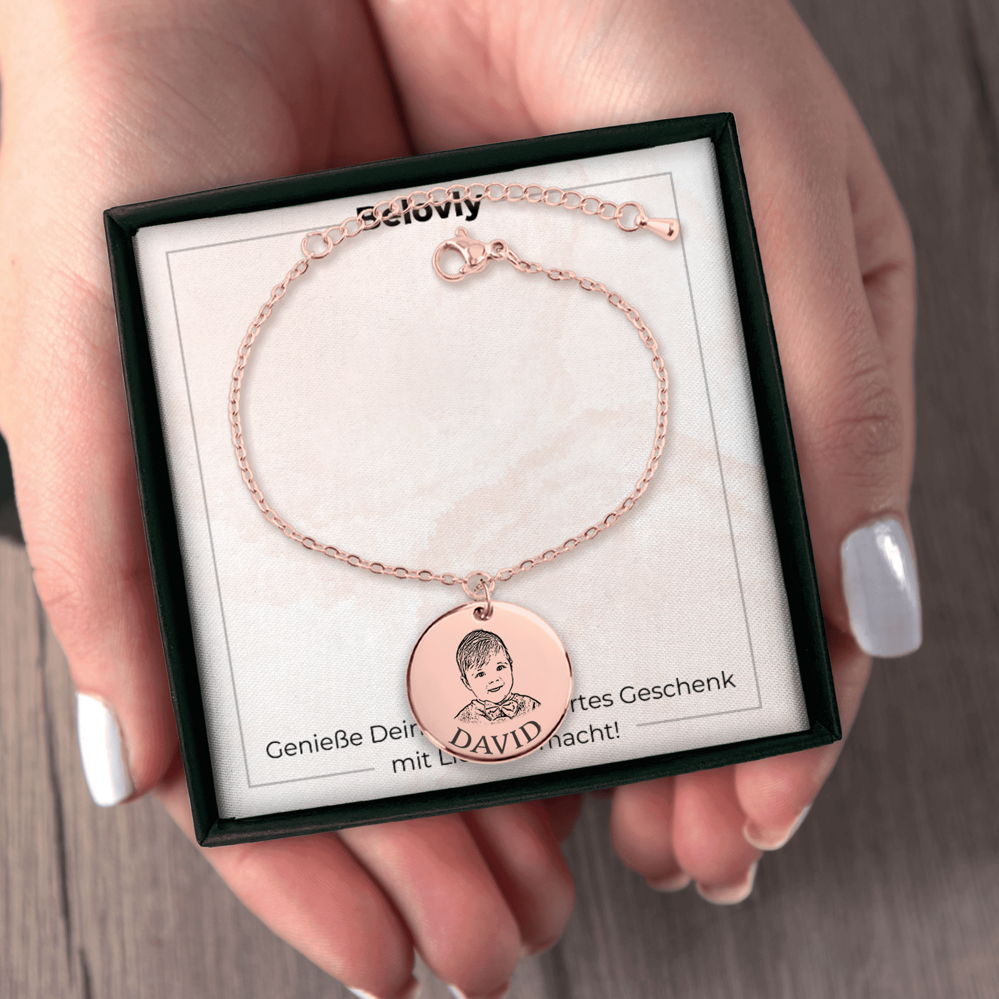 BabyBrace™ - Babybild Armband - Belovly
