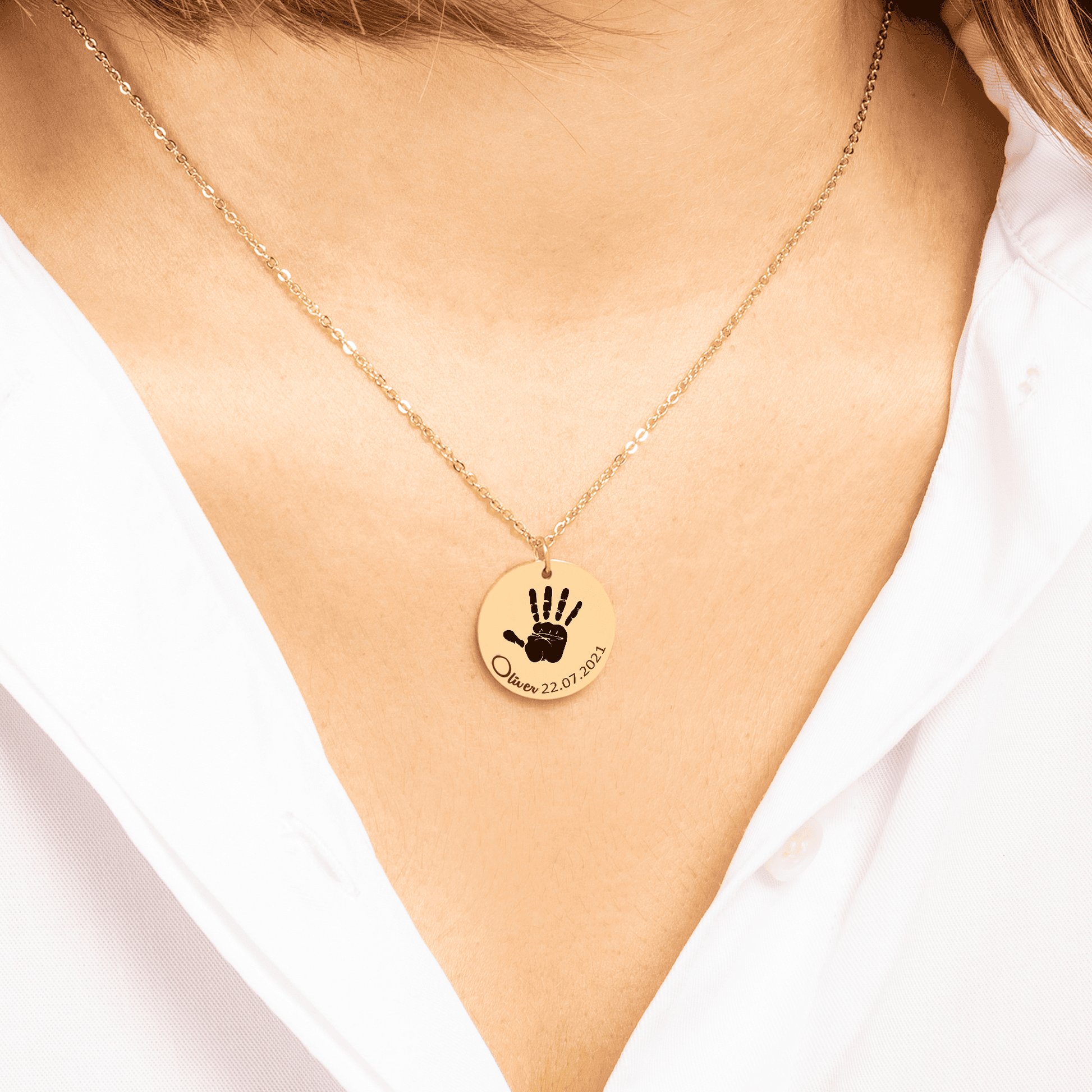 HandKet™ - Handabdruck Halskette - Belovly