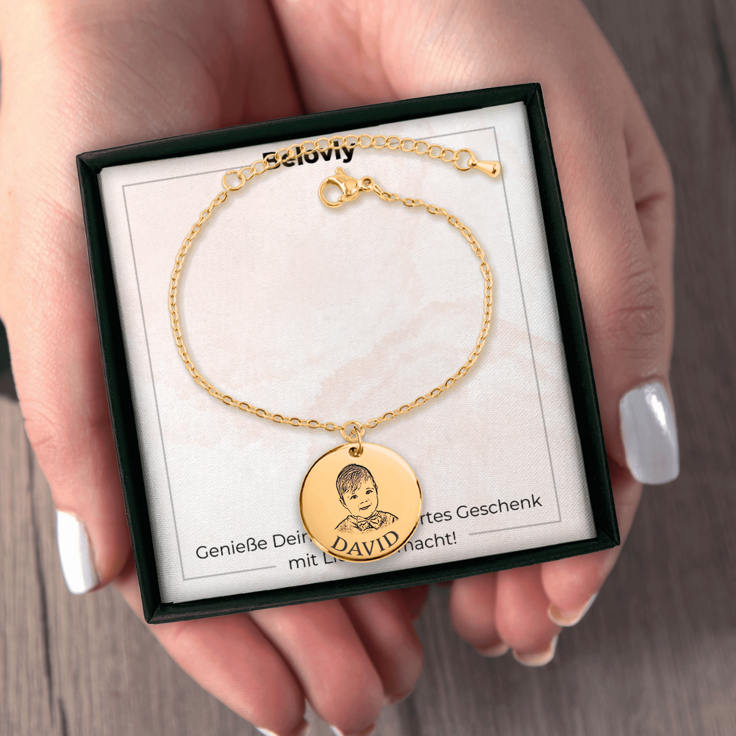 BabyBrace™ - Babybild Armband - Belovly