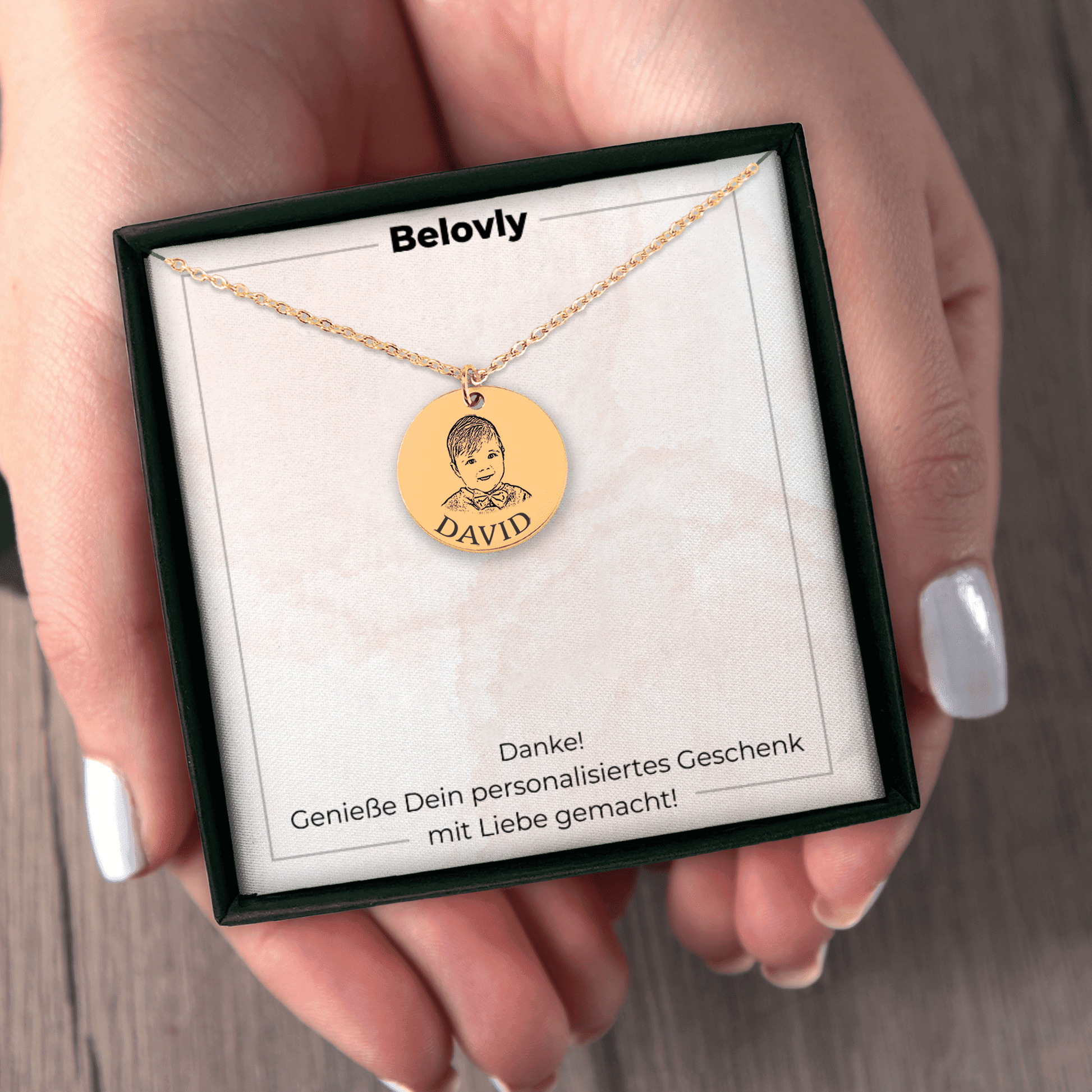 BabyKet™ - Babybild Halskette - Belovly